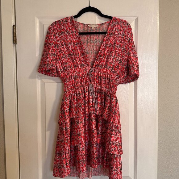 Wayf Rose Dress with Crystal Bows - Picture 1 of 3